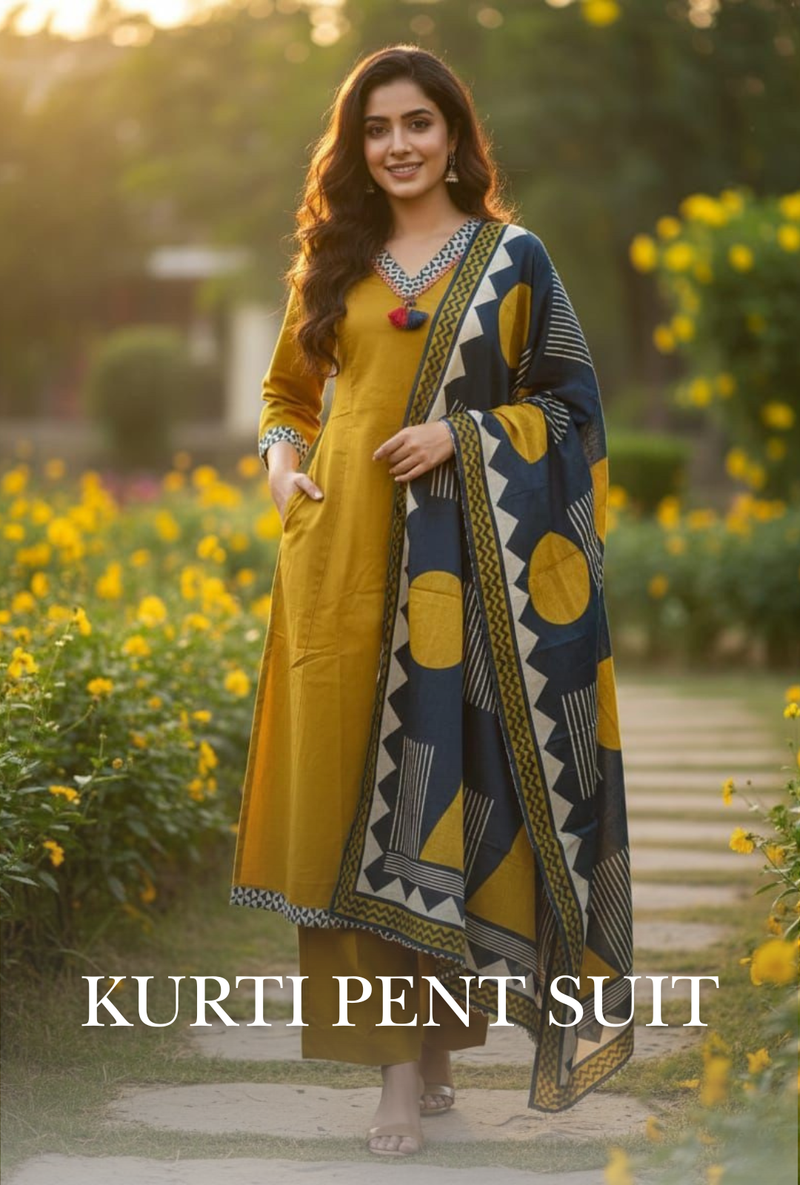 Kurti Pent Suit