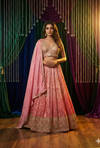 Luxury Ivory Sequins Embroidered Lehenga Choli