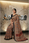 Ajrakh Print Saree