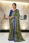 Ajrakh Print Saree