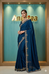 Party Wear Crep Silk Saree