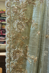 Tissue silk Handwork Saree