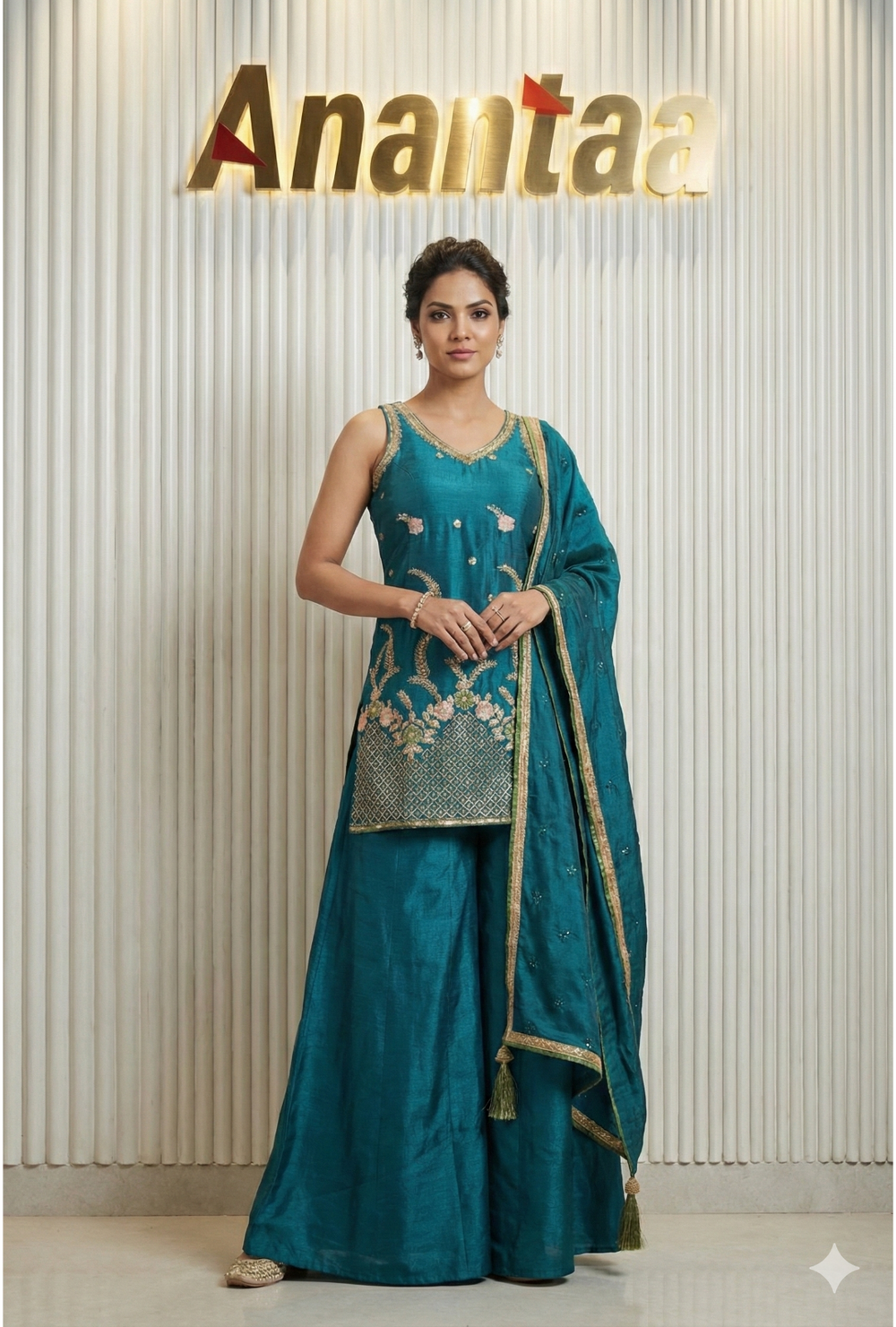 Short-Top palazo set