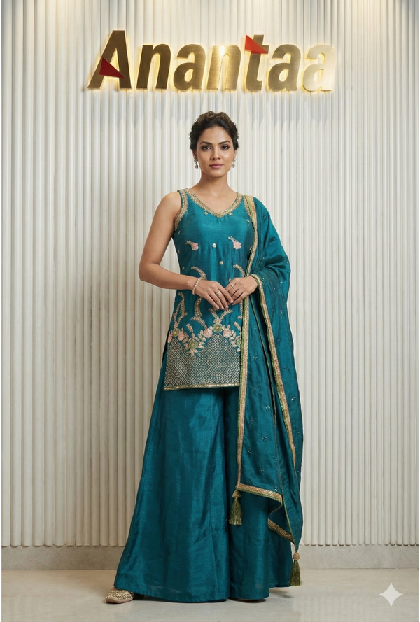 Short-Top palazo set