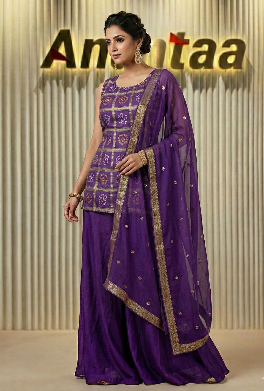 Short-Top Palazo Set