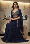 Choli patli Concept with srug -Indo-Western outfits