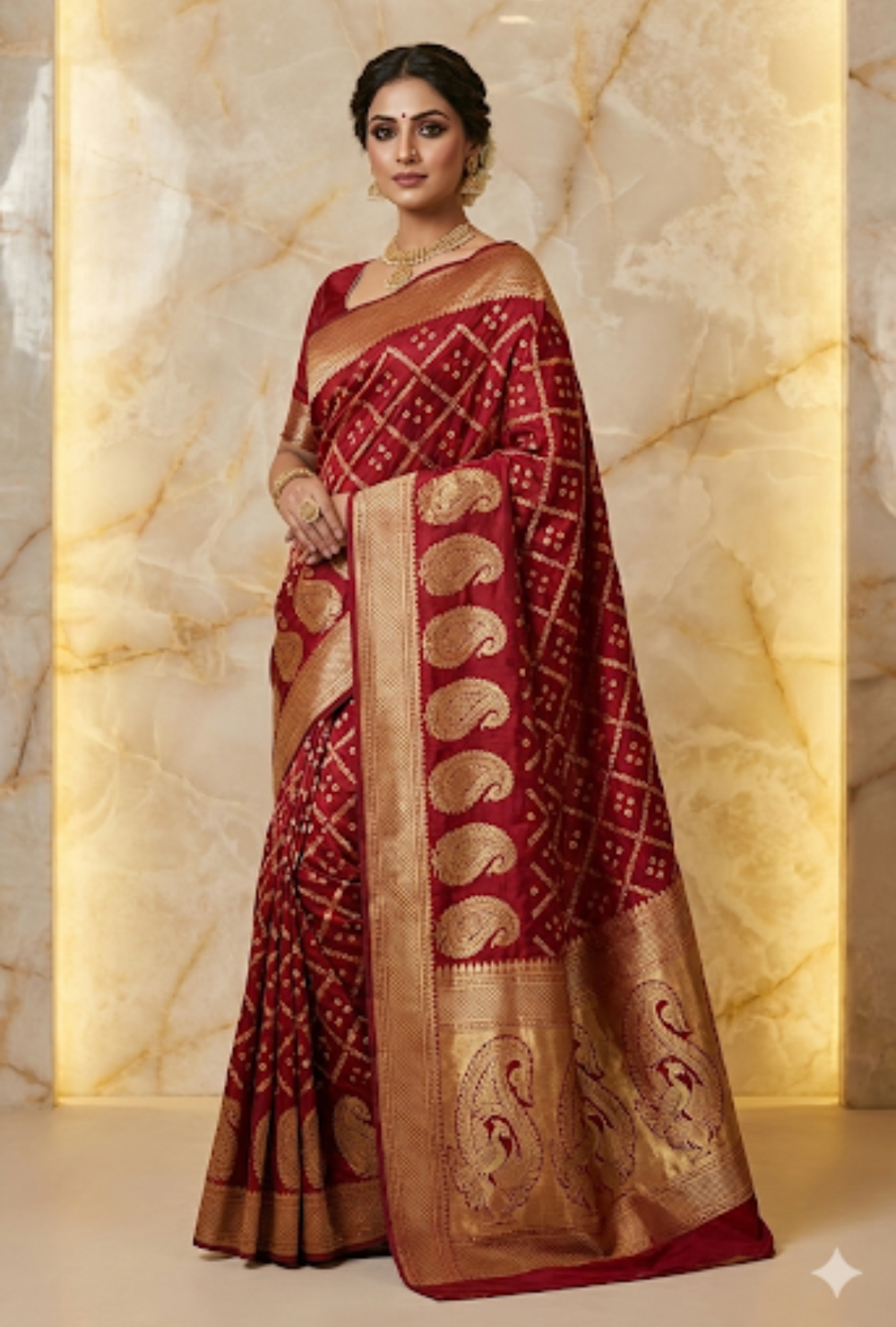Banarasi Georgett Saree