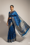 Royal Blue Banarasi Silk Zari Saree